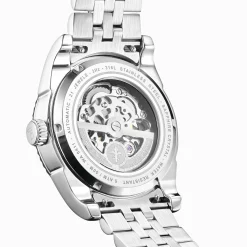 Best Sale Automatikuhr mit 41 mm und schwarzem Zifferblatt silberfarben Herren Uhren|Uhren